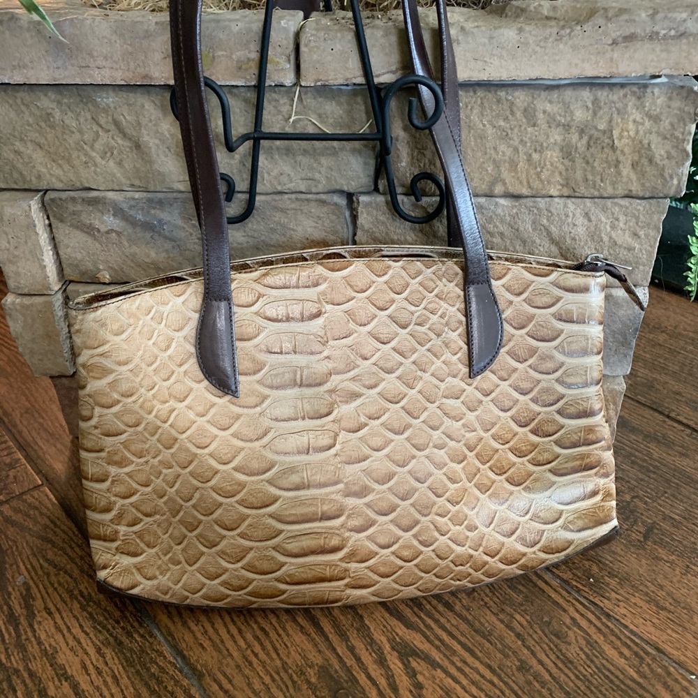 Arcadia print purse